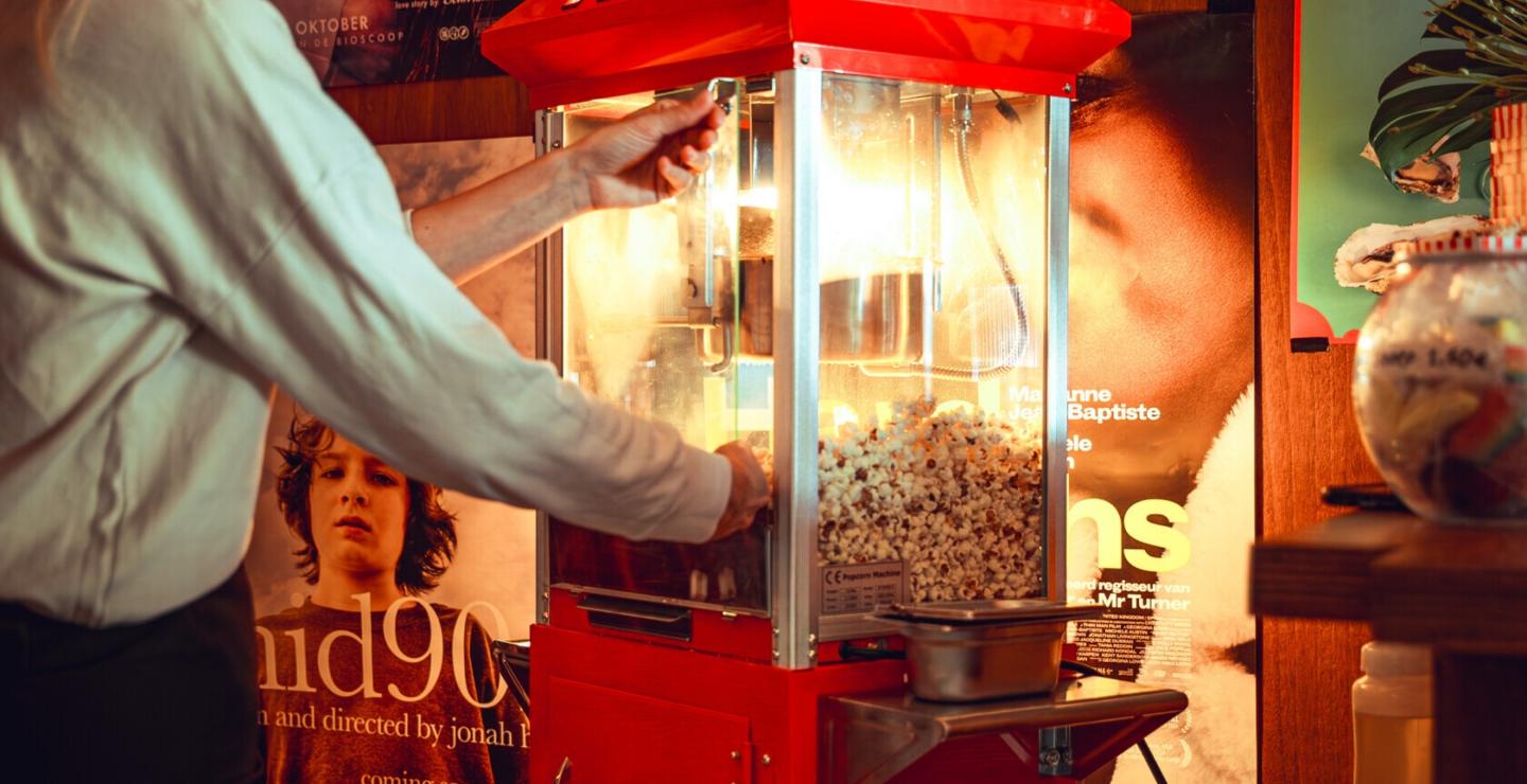 Scoop your own popcorn at Flora Filmtheater